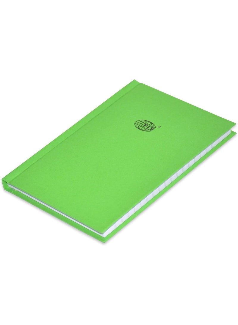 FIS 5-Piece Neon Hard Cover Note Book, 100 Sheets, Single Line, A6 Size, Parrot Colour - FSNBA6N230 - Image 2